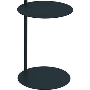 Ocelový kulatý odkládací stolek 41x40 cm Ande – noo.ma obraz