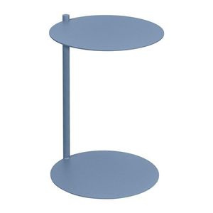 Ocelový kulatý odkládací stolek 41x40 cm Ande – noo.ma obraz