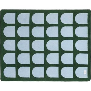 Zelená/modrá deka 150x200 cm Gilli – noo.ma obraz