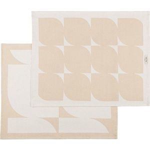 Bavlněné utěrky v sadě 2 ks 50x63 cm Abi – noo.ma obraz