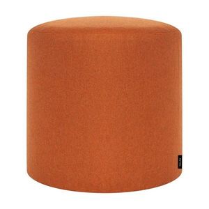 Vlněný taburet v terakotové barvě Folk – noo.ma obraz