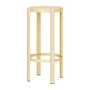 Žlutá ocelová barová stolička (výška sedáku 75 cm) Doon – noo.ma obraz