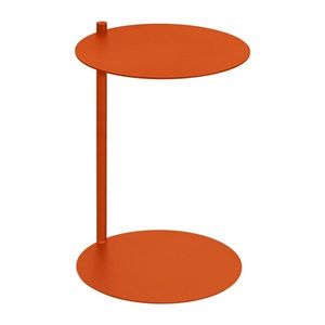 Ocelový kulatý odkládací stolek 41x40 cm Ande – noo.ma obraz