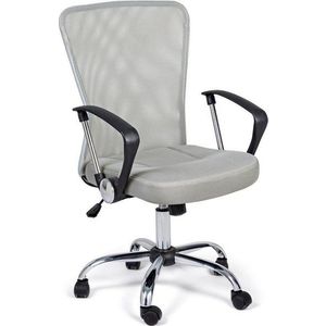 Světle šedá čalouněná kancelářská židle Brisbane – Yes Everyday obraz