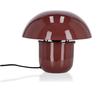 Vínová kovová stolní lampa s kovovým stínidlem (výška 27 cm) Koppel – Bizzotto obraz