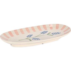 Růžový/krémový servírovací talíř Daryel – Yes Everyday obraz