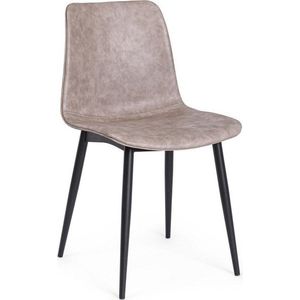 Béžová čalouněná jídelní židle Kyra – Bizzotto obraz