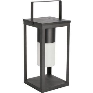 Černá solární/na USB LED lucerna (výška 38 cm) Solar – Bizzotto obraz