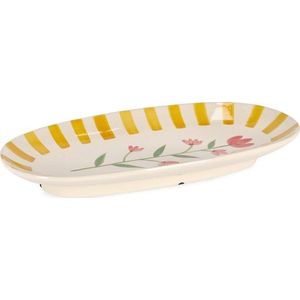 Žlutý/krémový servírovací talíř Daryel – Yes Everyday obraz