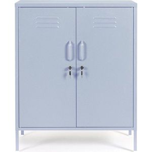 Světle modrá kovová uzamykatelná skříňka 80x101, 5x40 cm Cambridge – Yes Everyday obraz