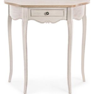 Krémový konzolový stolek 35x80 cm Clarisse – Bizzotto obraz