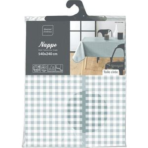 Omyvatelný ubrus 160x160 cm Mini Vichy – douceur d'intérieur obraz