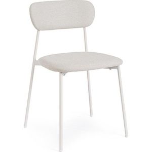 Bílá čalouněná jídelní židle Inka – Yes Everyday obraz