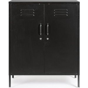 Černá kovová uzamykatelná skříňka 80x101, 5x40 cm Cambridge – Yes Everyday obraz