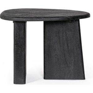 Černý konferenční stolek z mangového dřeva 45x60 cm Zacatecas – Bizzotto obraz