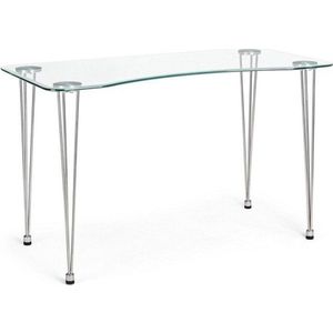 Pracovní stůl se skleněnou deskou 60x120 cm Rondo – Bizzotto obraz