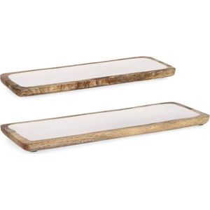 Tácy v sadě 2 ks 15x46 cm Knossos – Yes Everyday obraz