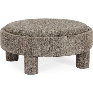 Taupe taburet Tanya – Bizzotto obraz