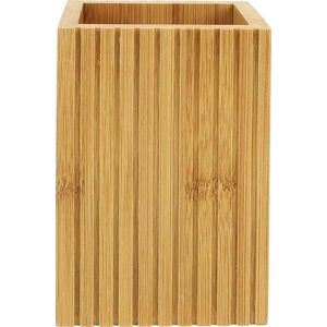 Bambusový kelímek na zubní kartáčky v přírodní barvě Hanoi – douceur d'intérieur obraz