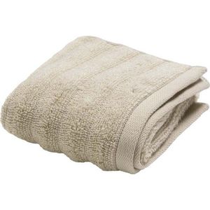Béžový froté bavlněný ručník 30x50 cm Maya – douceur d'intérieur obraz