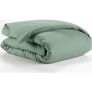 Zelený bavlněný povlak na peřinu na jednolůžko 140x200 cm Lina – douceur d'intérieur obraz