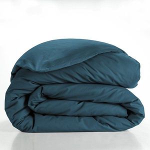 Bavlněný povlak na peřinu na dvoulůžko/prodloužený v petrolejové barvě 240x220 cm Lina – douceur d'intérieur obraz