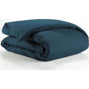 Bavlněný povlak na peřinu na jednolůžko v petrolejové barvě 140x200 cm Lina – douceur d'intérieur obraz