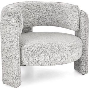 Světle šedé křeslo Aisha – Bizzotto obraz