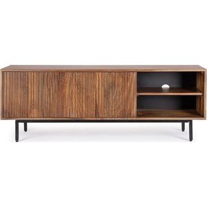 TV stolek z mangového dřeva v přírodní barvě 140x50x40 cm Tadita – Bizzotto obraz