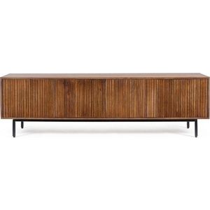 TV stolek z mangového dřeva v přírodní barvě 170x50x40 cm Tadita – Bizzotto obraz