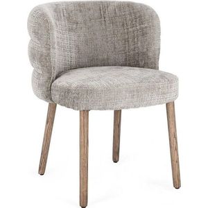 Šedá čalouněná jídelní židle Ilma – Bizzotto obraz