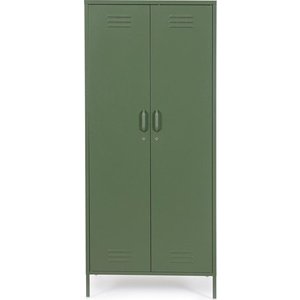 Tmavě zelená kovová uzamykatelná skříňka 80x185x50 cm Cambridge – Yes Everyday obraz
