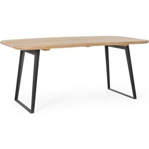 Jídelní stůl s deskou z mangového dřeva 90x175 cm Nashik – Bizzotto obraz