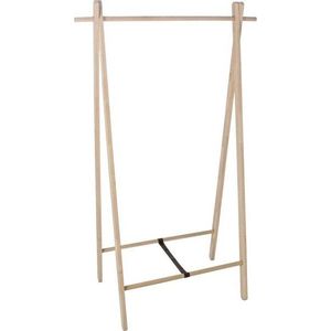 Stojan na oblečení z dubového dřeva ve světle přírodní barvě 89x151x52 cm Daiki – Yes Everyday obraz