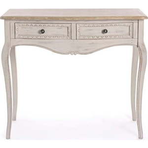 Krémový konzolový stolek 40x90 cm Clarisse – Bizzotto obraz