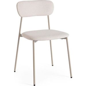 Taupe čalouněná jídelní židle Inka – Yes Everyday obraz