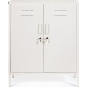 Krémová kovová uzamykatelná skříňka 80x101, 5x40 cm Cambridge – Yes Everyday obraz