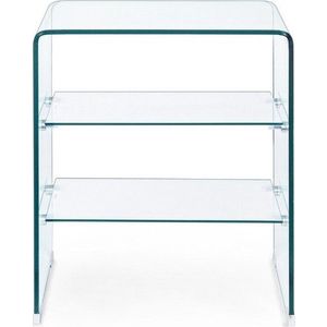 Skleněný odkládací stolek 40x50 cm Iride – Bizzotto obraz