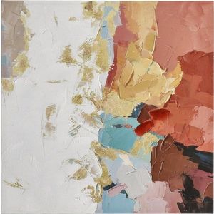 Tištěný/s ručně malovanými prvky obraz na plátně 80x80 cm Crown – Bizzotto obraz