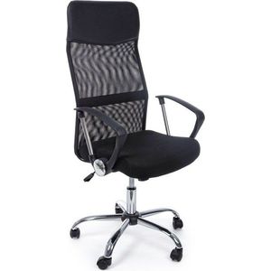 Černá čalouněná kancelářská židle Dakar – Yes Everyday obraz