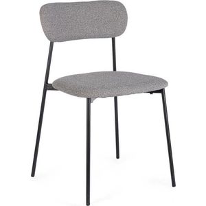 Šedá čalouněná jídelní židle Inka – Yes Everyday obraz