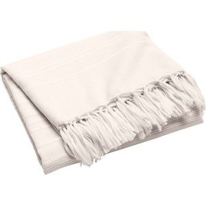 Krémový bavlněný přehoz 125x150 cm Lilia – douceur d'intérieur obraz