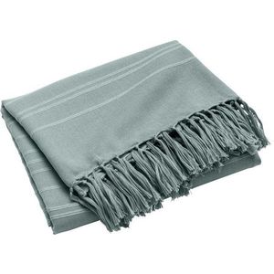 Zelený bavlněný přehoz 125x150 cm Lilia – douceur d'intérieur obraz