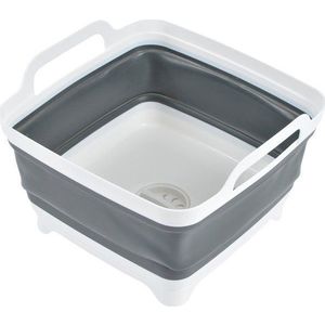 Bílý/šedý lavor 9 l – Homéa obraz