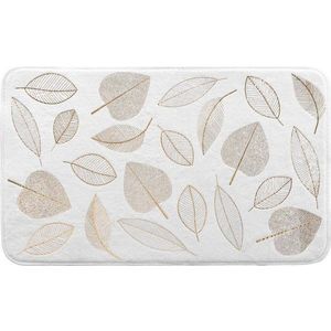 Bílá textilní koupelnová předložka 45x75 cm Joya – douceur d'intérieur obraz