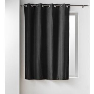 Černý termo/dimout závěs z mikrovlákna 135x180 cm Micropolar – douceur d'intérieur obraz