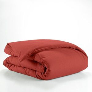 Bavlněný povlak na peřinu na jednolůžko v cihlové barvě 140x200 cm Lina – douceur d'intérieur obraz