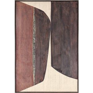 Tištěný/s ručně malovanými prvky obraz s rámem/na plátně 83x123 cm Gallery – Bizzotto obraz