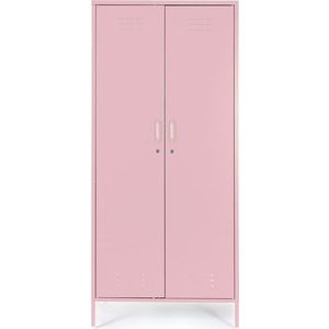 Světle růžová kovová uzamykatelná skříňka 80x185x50 cm Cambridge – Yes Everyday obraz