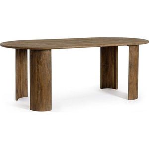 Jídelní stůl z mangového dřeva 100x210 cm Orlando – Bizzotto obraz